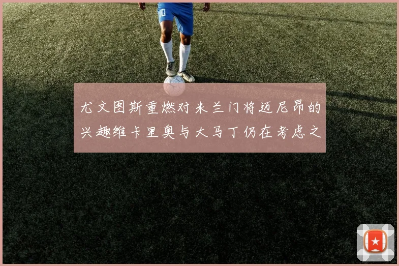 尤文图斯重燃对米兰门将迈尼昂的兴趣维卡里奥与大马丁仍在考虑之中